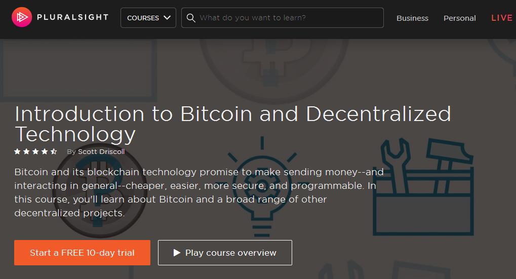 introduction to bitcoin and decentralized technology